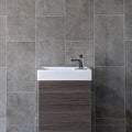 8mm Graphite Grey Tile Effect Wall Panel 1M x 2.6M