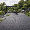 3.6M Grey Composite Decking Board