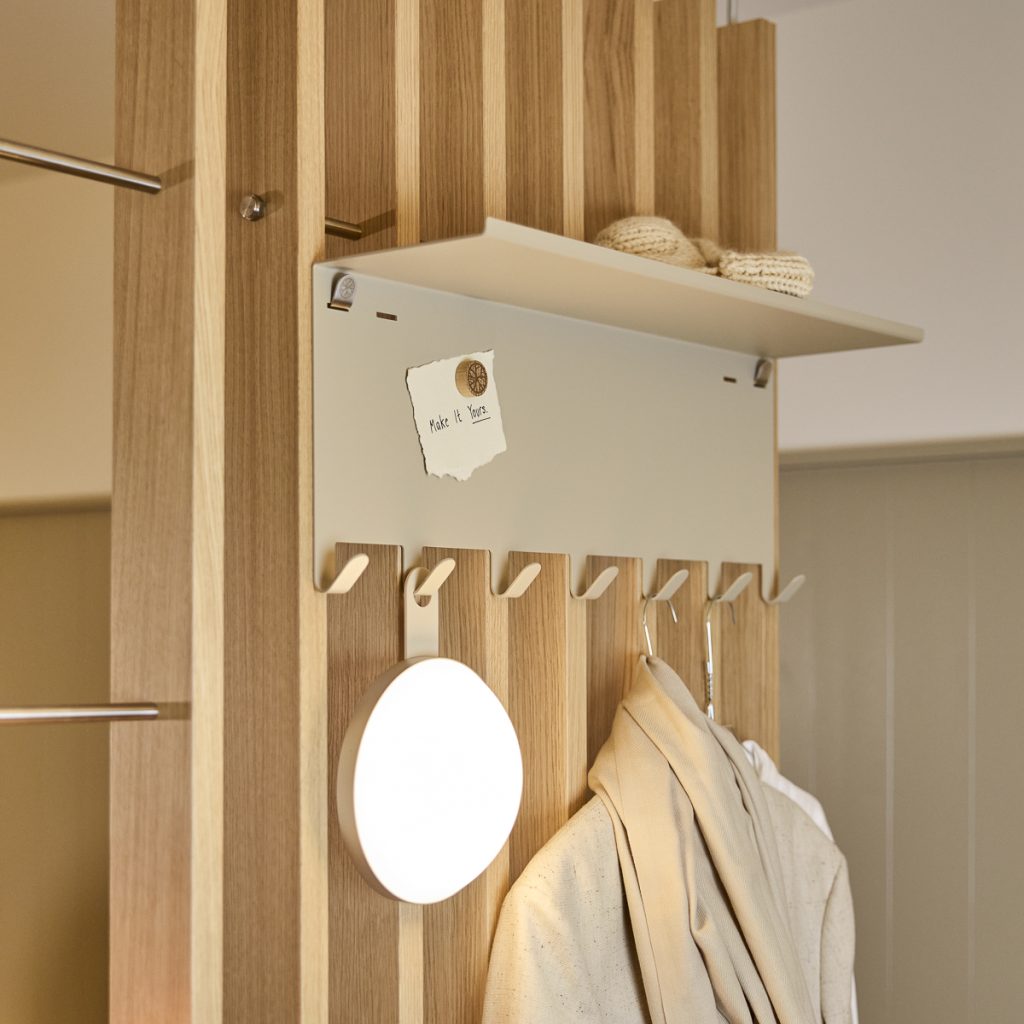 Room Divider Coat Rack — view 2