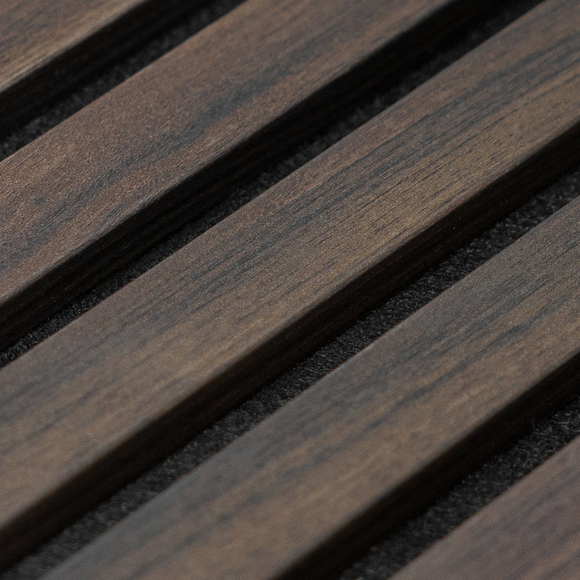 Acoustic Slat Panel | 240 — Black Oak — view 2