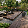 3.6M Brown Composite Decking Board