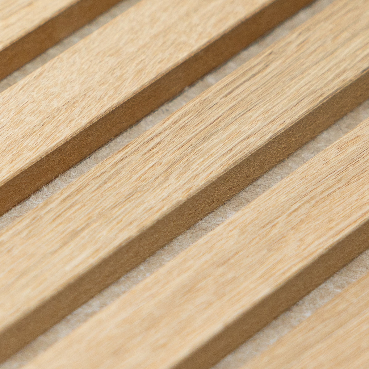 Acoustic Slat Panel | 300 — Tonal Classic Oak (Beige Felt) — view 2