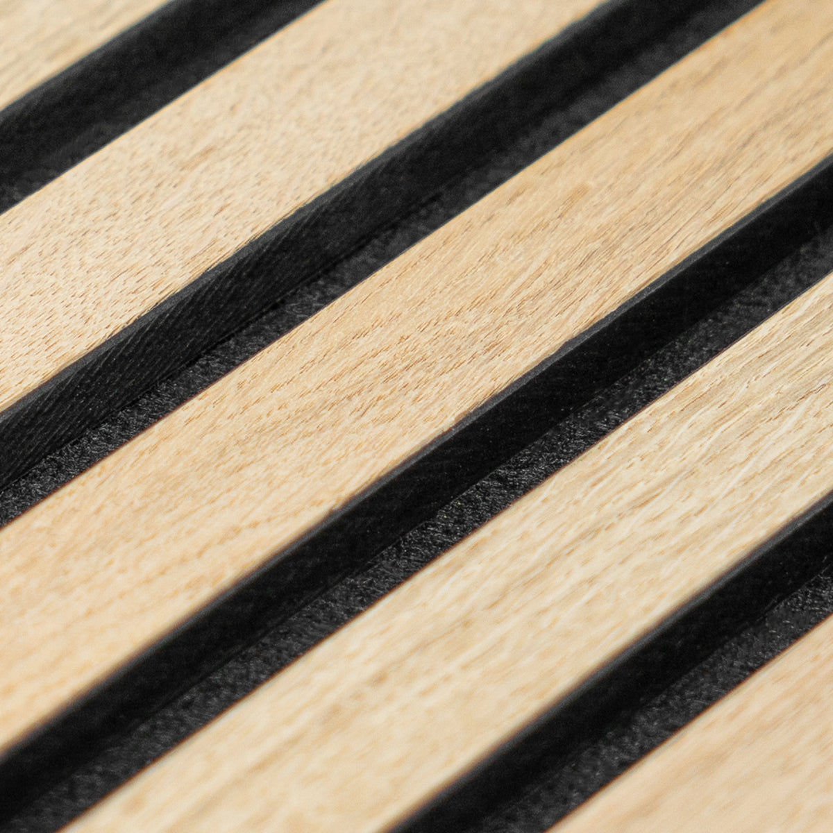 Acoustic Slat Panel | 240 — Classic Oak (Black Felt, Black Core) — view 2