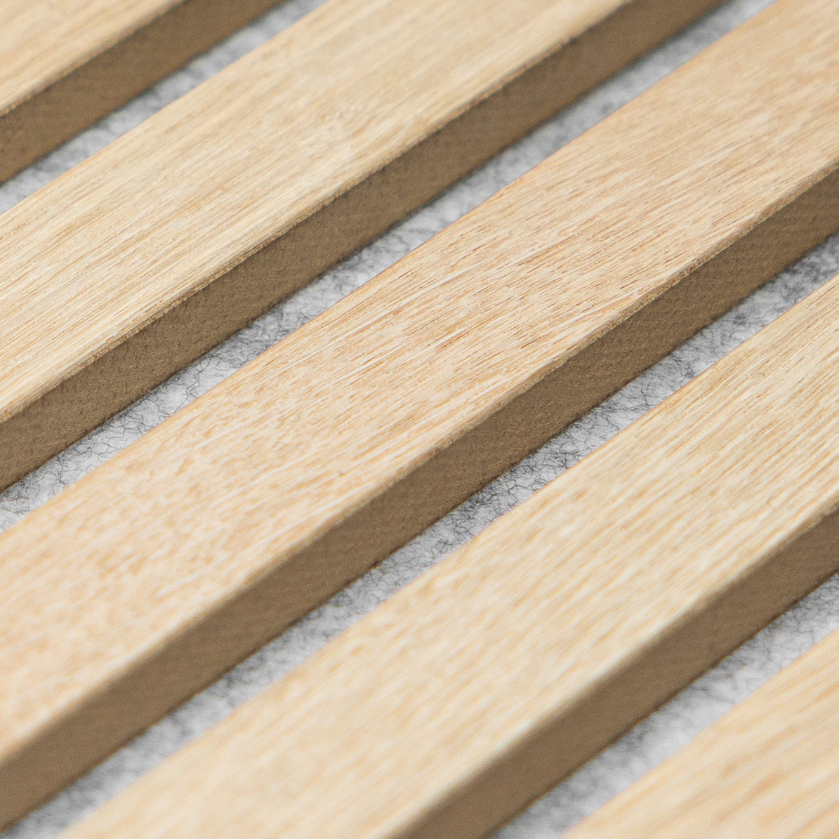 Acoustic Slat Panel | 240 — Classic Oak (Grey Felt) — view 2