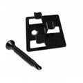 3mm Black Composite Decking Steel Clips & Screws (Pack of 100)