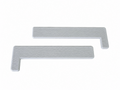 Grey Composite Decking Step End Caps (Pack of 5 pairs)