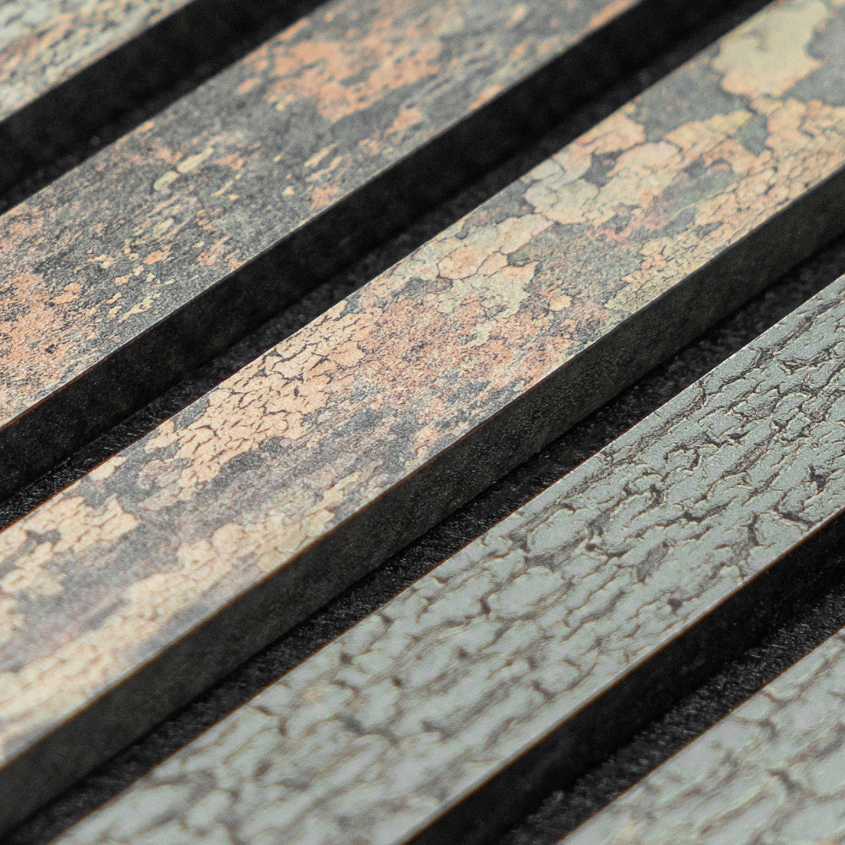 Acoustic Slat Panel | 240 — Grey Oxide — view 2