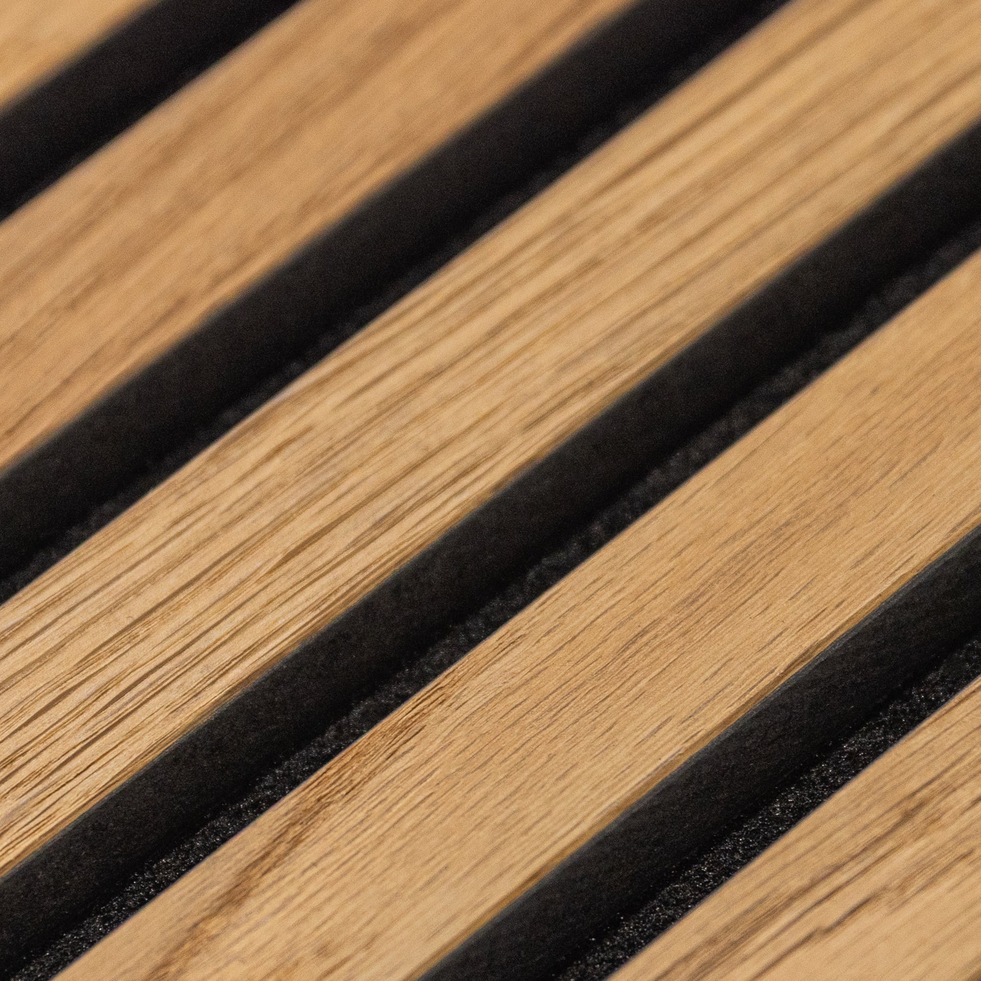 Acoustic Slat Panel | 240 — Rustic Brown Oak — view 2