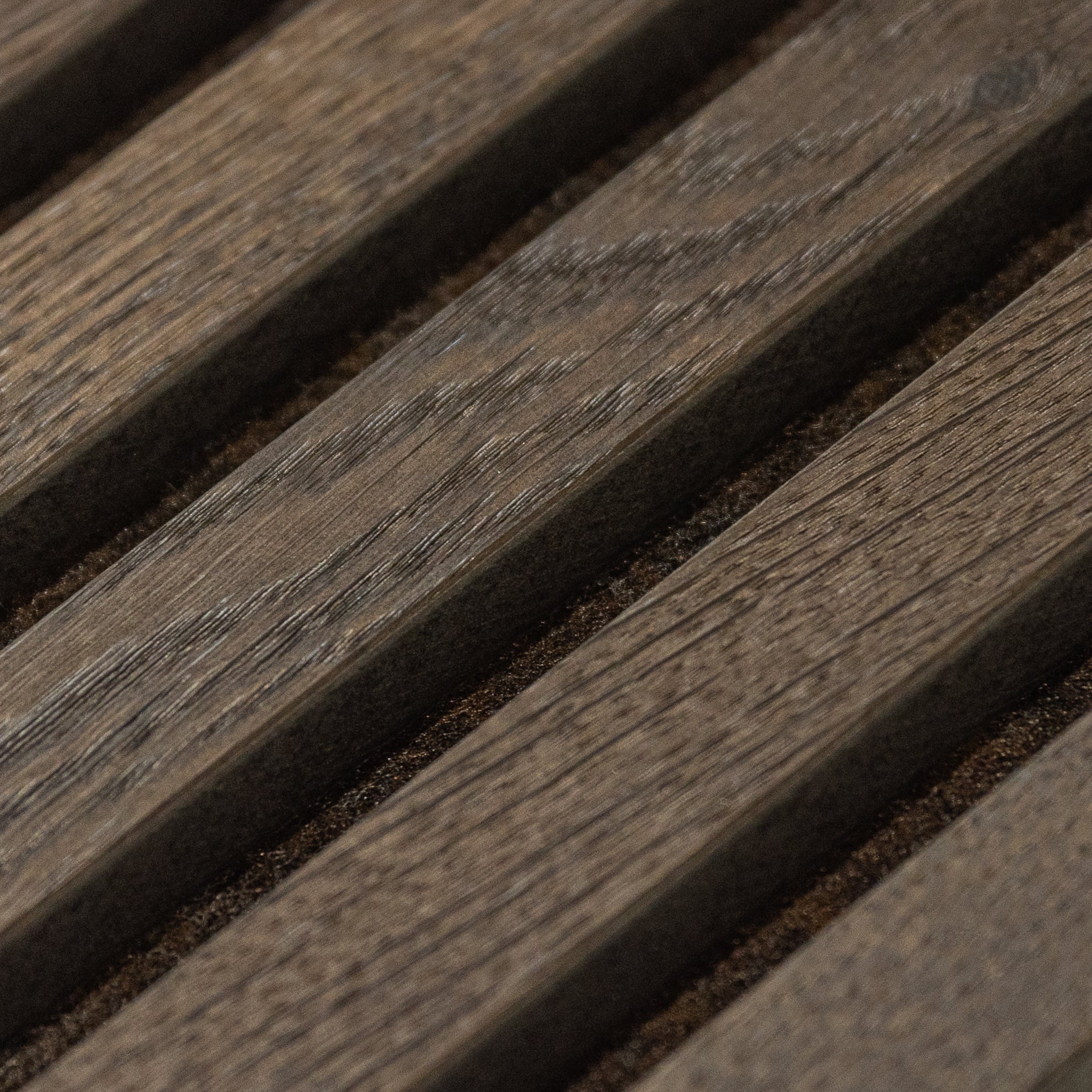 Acoustic Slat Panel | 240 — Tonal Smoked Oak — view 2