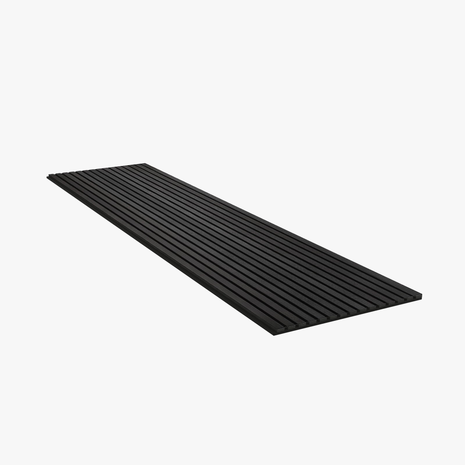 Acoustic Slat Panel | 240 — Tonal Black Ash