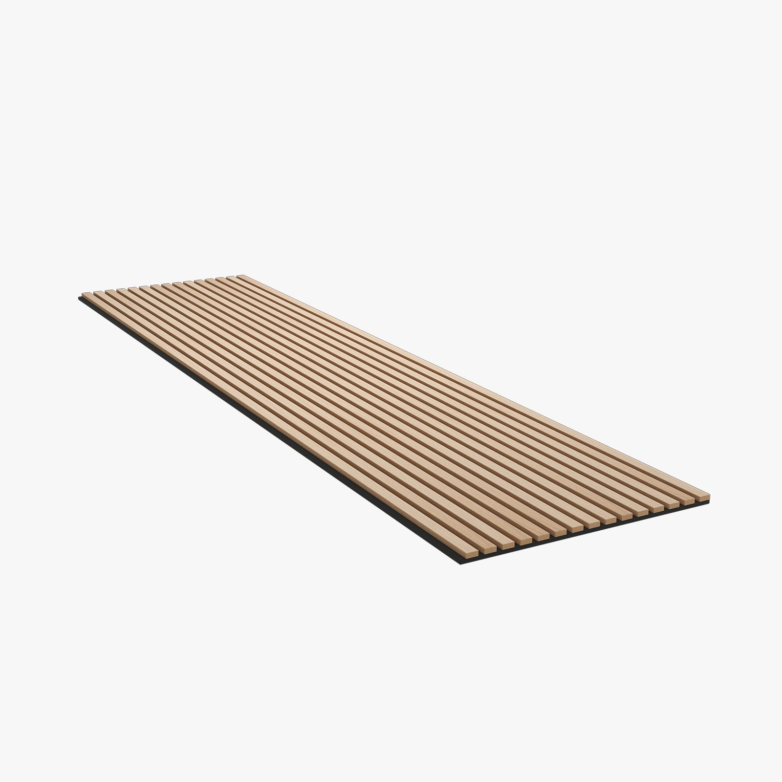 Acoustic Slat Panel | 240 — Classic Oak (Black Felt)