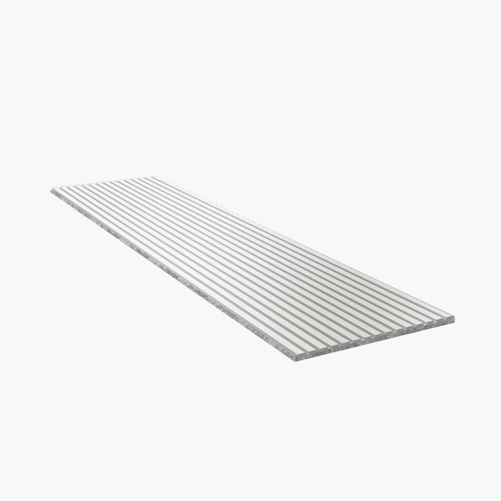 Acoustic Slat Panel | 240 — Snow