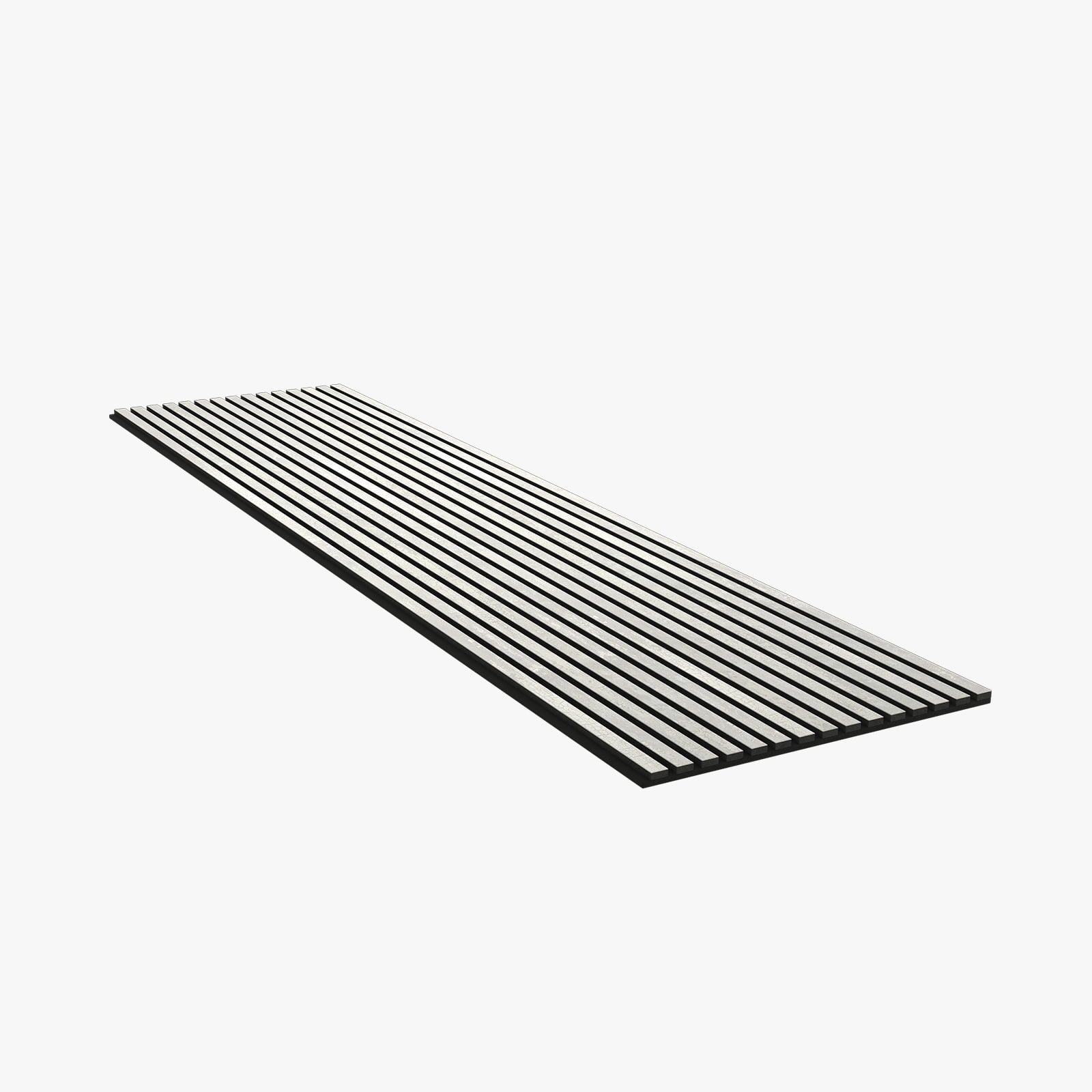 Acoustic Slat Panel | 240 — White Oxide